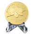 2013 1 oz Singapore Gold National Flower Coin - Vanda Miss Joaquim (Pre-Owned in Good Condition) thumbnail