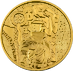 2004 16 gram Austrian Gold Viennese Art Nouveau Coin thumbnail