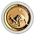 2019 1 oz Australian Gold Kangaroo Nugget Bullion Coin thumbnail