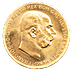 30.5 Gram Austrian 100 Corona Gold Coin - Restrike thumbnail