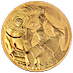2020 1 oz Korean Gold ZI:SIN Rattus Coin thumbnail