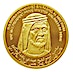 1 oz Dubai Palm Jumeirah Gold Bullion Round thumbnail