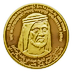 1 oz Dubai Palm Jumeirah Gold Bullion Round thumbnail
