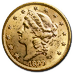 1899 30.09 Gram Gold US Liberty Gold Double Eagle Bullion Coin thumbnail