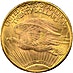 1924 US $20 St. Gaudens Double Eagle Gold Coin - 30.09 Gram thumbnail