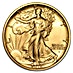 2016 1/2 oz American Gold Walking Liberty Half Dollar Centennial Coin (Pre-Owned in Good Condition) thumbnail
