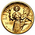 2015 1 oz American Gold Liberty Proof Bullion Coin - High Relief thumbnail