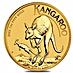 2022 1 oz Australian Gold Kangaroo Nugget Bullion Coin thumbnail