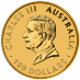 2025 1 oz Australian Gold Kangaroo Nugget Bullion Coin thumbnail