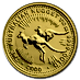 2000 1/10 oz Australian Gold Kangaroo Nugget Bullion Coin thumbnail
