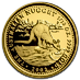 2002 1/10 oz Australian Gold Kangaroo Nugget Proof Bullion Coin thumbnail