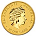 2014 1/4 oz Australian Gold Kangaroo Nugget Bullion Coin thumbnail