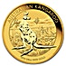 2014 1/4 oz Australian Gold Kangaroo Nugget Bullion Coin thumbnail