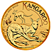 2025 1/4 oz Australian Gold Kangaroo Nugget Bullion Coin thumbnail