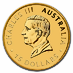 2024 1/10 oz Australian Gold Kookaburra Bullion Coin (Pre-Owned in Good Condition) thumbnail