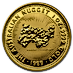 1989 1 oz Australian Gold Kangaroo Nugget Bullion Coin thumbnail