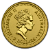 1990 1/20 oz Australian Gold Kangaroo Nugget Bullion Coin thumbnail