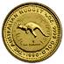 1990 1/20 oz Australian Gold Kangaroo Nugget Bullion Coin thumbnail