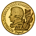 1991 1/2 oz Austrian Gold Mozart Proof Coin thumbnail