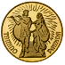 1991 1/2 oz Austrian Gold Mozart Proof Coin thumbnail