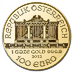 2022 1 oz Austrian Gold Philharmonic Bullion Coin thumbnail