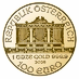 2026 1 oz Austrian Gold Philharmonic Bullion Coin thumbnail