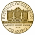 2026 1/2 oz Austrian Gold Philharmonic Bullion Coin thumbnail