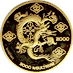2000 1 oz Kingdom of Bhutan Lunar Series 