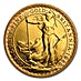 1989 1/10 oz United Kingdom Gold Britannia Proof Bullion Coin thumbnail