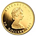 1989 1 oz Canadian Gold Maple Leaf Proof Bullion Coin thumbnail