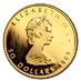 1989 1 oz Canadian Gold Maple Leaf Proof Bullion Coin thumbnail