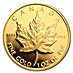 1989 1 oz Canadian Gold Maple Leaf Proof Bullion Coin thumbnail