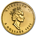 1987 1/10 oz Canadian Gold Maple Leaf Bullion Coin thumbnail