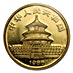 1986 1/2 oz Chinese Gold Panda Bullion Coin thumbnail