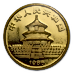 1986 1/2 oz Chinese Gold Panda Bullion Coin thumbnail