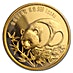 1987 Chinese Gold Panda Proof Bullion Coin - New Orleans Sino Friendship thumbnail