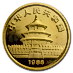 1989 1/20 oz Chinese Gold Panda Bullion Coin thumbnail