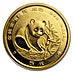 1989 1/20 oz Chinese Gold Panda Bullion Coin thumbnail
