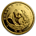 1989 1/20 oz Chinese Gold Panda Bullion Coin thumbnail