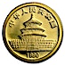 1990 1/20 oz Chinese Gold Panda Bullion Coin thumbnail