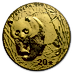 2001 1/20 oz Chinese Gold Panda Bullion Coin thumbnail