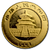 2002 1/20 oz Chinese Gold Panda Bullion Coin thumbnail
