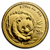 2002 1/20 oz Chinese Gold Panda Bullion Coin thumbnail