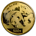 2008 1 oz Chinese Gold Panda Bullion Coin thumbnail