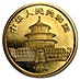 1984 1/10 oz Chinese Gold Panda Bullion Coin thumbnail
