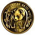 1986 1/10 oz Chinese Gold Panda Bullion Coin thumbnail