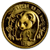 1986 1/10 oz Chinese Gold Panda Bullion Coin thumbnail