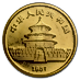 1987 1/10 oz Chinese Gold Panda Bullion Coin thumbnail