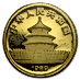 1989 1/10 oz Chinese Gold Panda Bullion Coin thumbnail