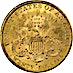 1884 $20 St. Gaudens Gold Double Eagle thumbnail